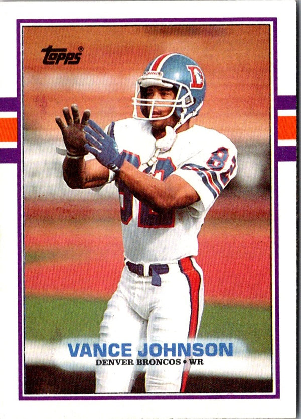 1989 Topps Vance Johnson #245