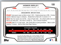 2014 Bowman Homer Bailey #133