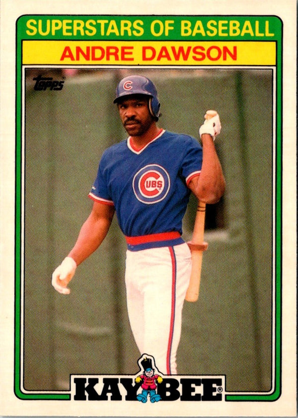 1988 Topps Kay-Bee Superstars of Baseball Andre Dawson #8