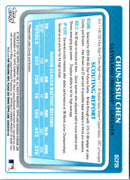 2011 Bowman Chrome Prospects Chun-Hsiu Chen