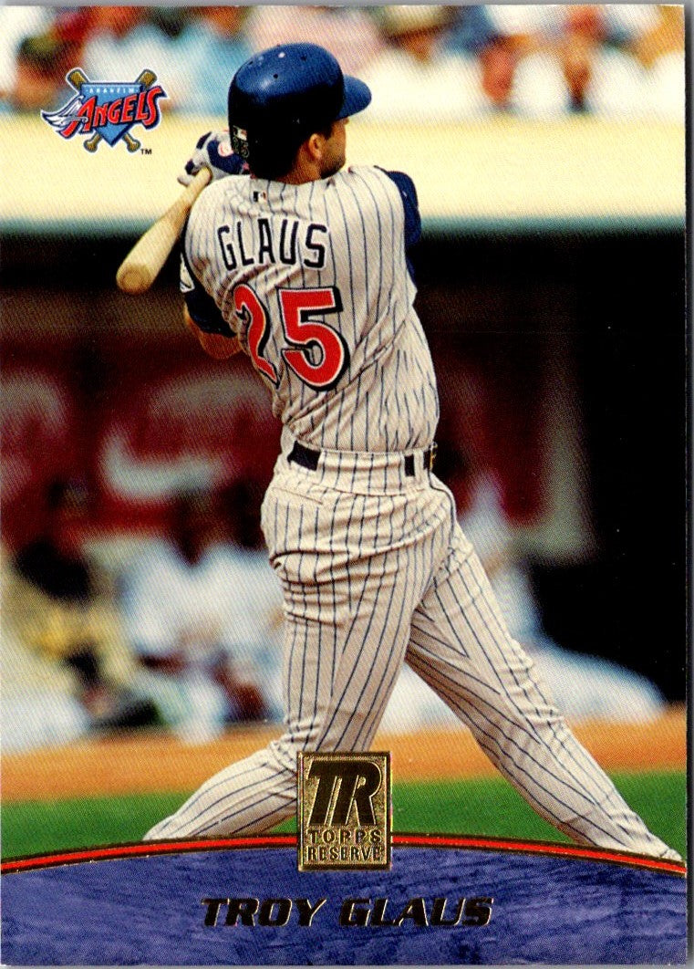 2001 Topps Reserve Troy Glaus