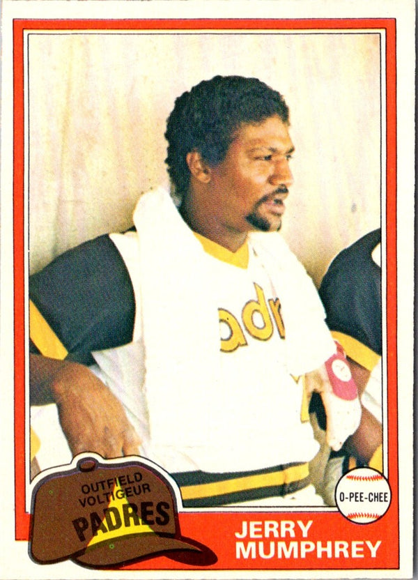 1981 O-Pee-Chee Jerry Mumphrey #196