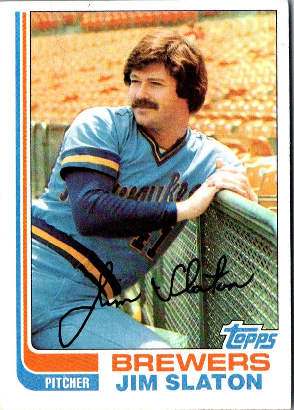 1982 Topps Jim Slaton #221