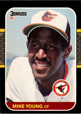 1987 Donruss Mike Young #150