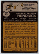 1973 Topps George Hendrick