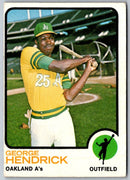 1973 Topps George Hendrick