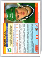 1991 Score Canadian English Bobby Holik #153