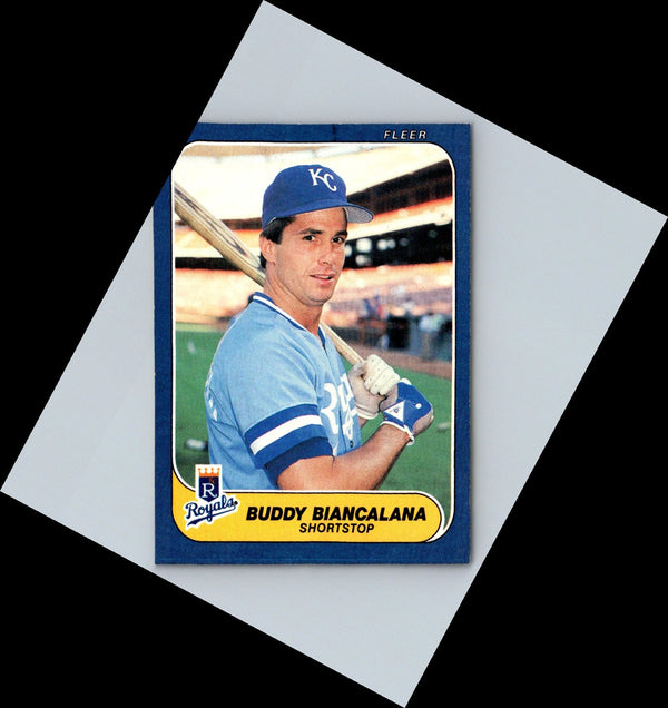 1986 Fleer Buddy Biancalana #3