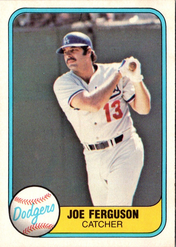 1981 Fleer Joe Ferguson #124