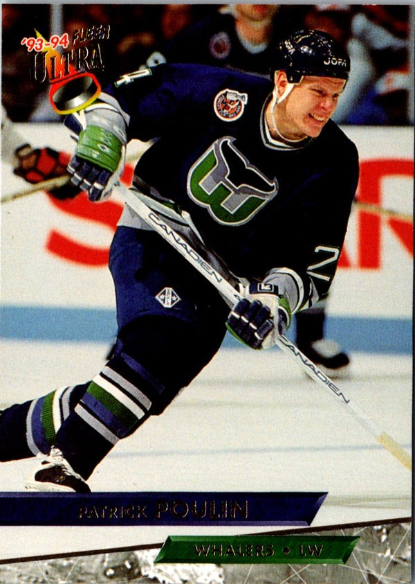 1993 Ultra Patrick Poulin #122