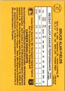 1987 Donruss Bruce Fields