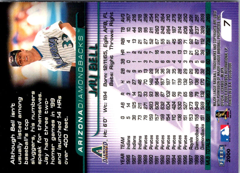 2000 Fleer Focus Jay Bell