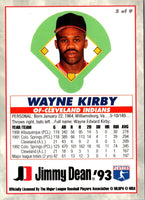 1993 Jimmy Dean Rookies Wayne Kirby #5