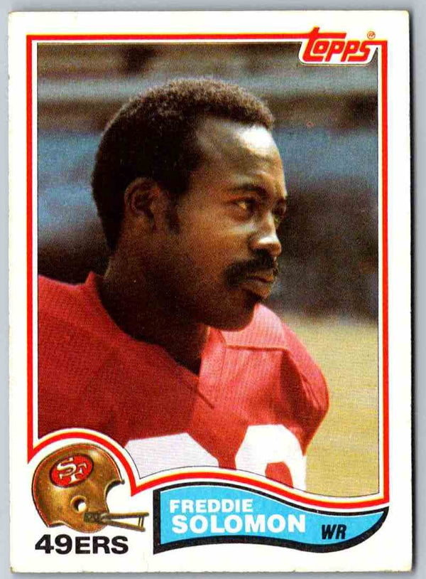 1982 Topps Freddie Solomon #492