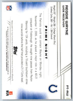 2014 Topps Prime Primetimers Reggie Wayne #PT-RW