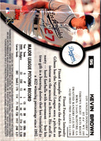 2001 Finest Kevin Brown #95