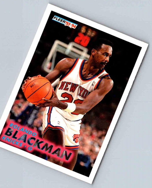 1993 Fleer Rolando Blackman #138