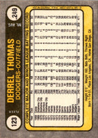 1981 Fleer Derrel Thomas #123