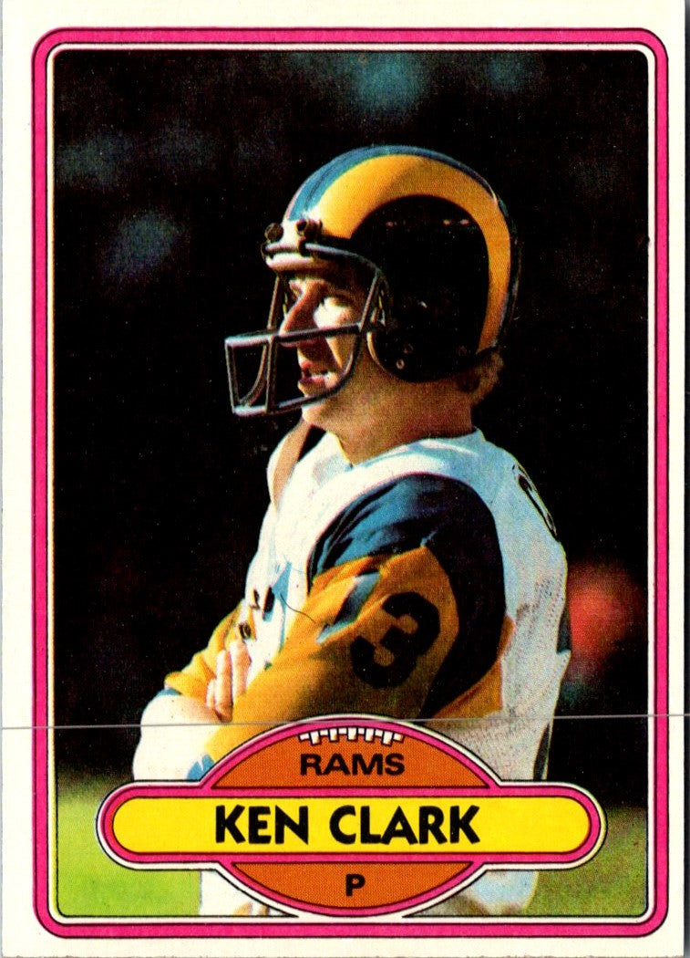 1980 Topps Ken Clark