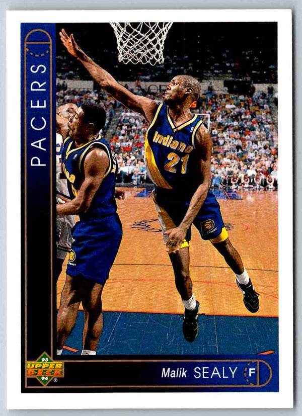 1993 Upper Deck Malik Sealy #128