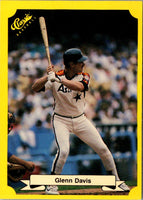 1987 Classic Update Yellow/Green Backs Glenn Davis #107