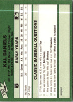 1987 Classic Update Yellow/Green Backs Kal Daniels #130