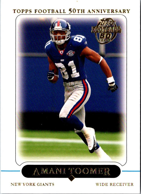 2005 Topps Amani Toomer #217