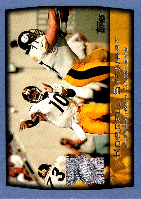 1999 Topps Kordell Stewart #qb