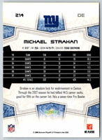 1995 Score Michael Strahan #214