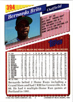 1993 Topps Gold Bernardo Brito #394