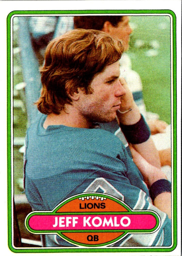 1980 Topps Jeff Komlo #274 Rookie NM-MT