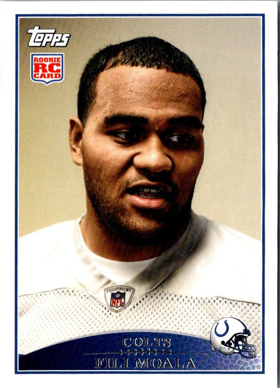 2009 Topps Fili Moala #385 Rookie
