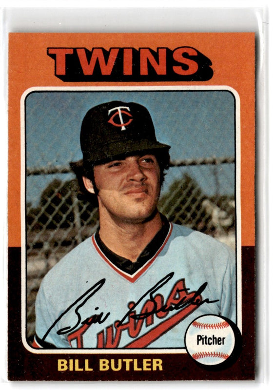 1975 Topps Bill Butler #549 NRMT