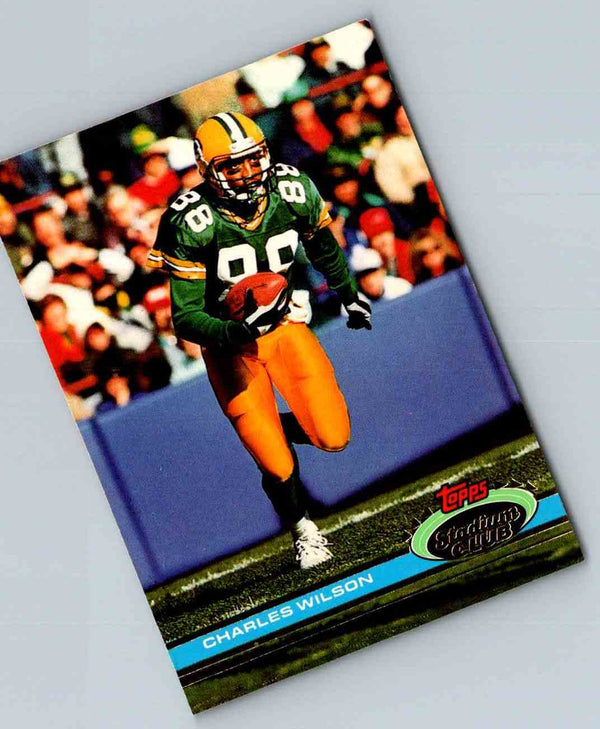 1991 Topps Stadium Club Football Charles Wilson #47