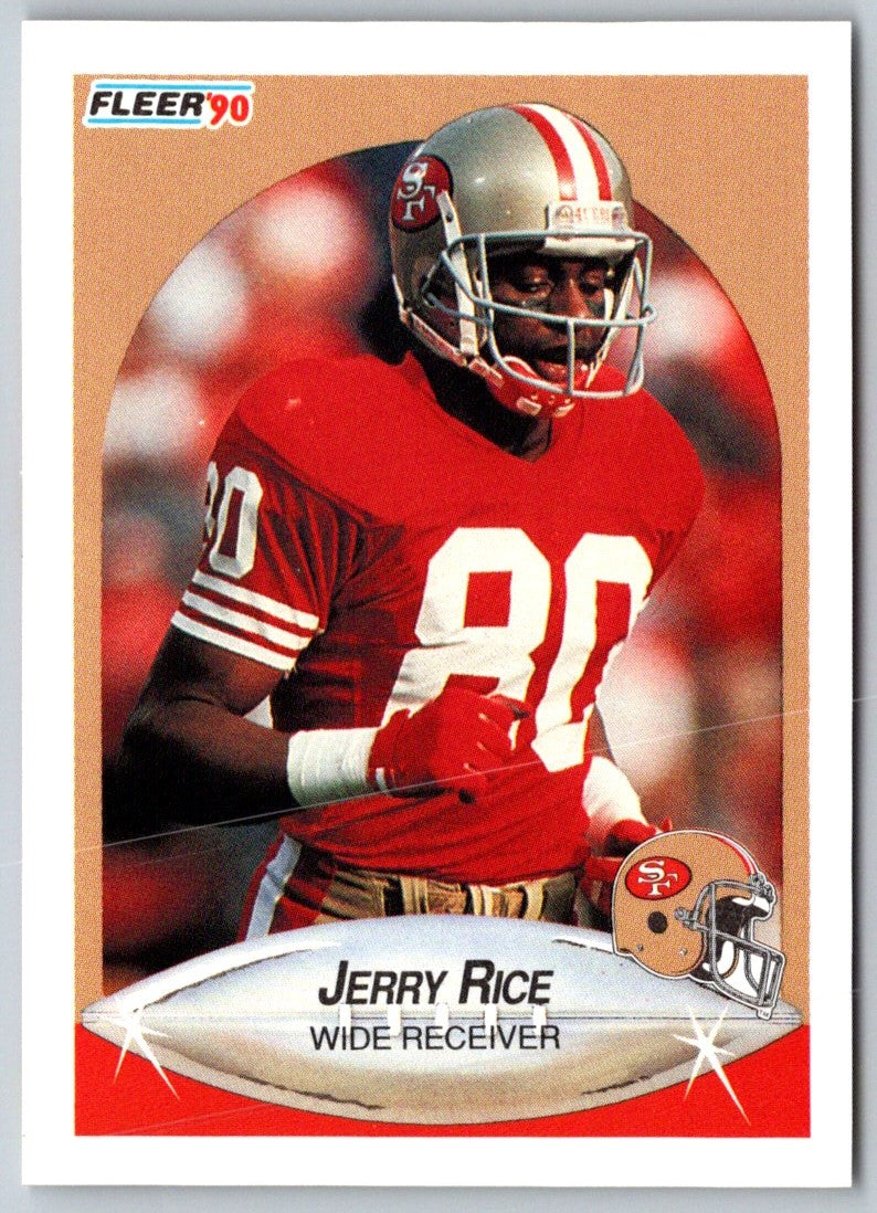 1990 Fleer Jerry Rice