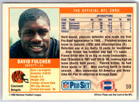 1989 NFL Proset David Fulcher #59