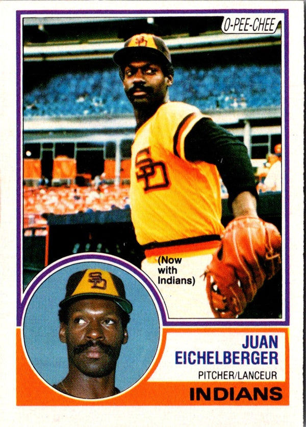 1983 O-Pee-Chee Juan Eichelberger #168