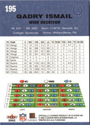 2002 Fleer Qadry Ismail