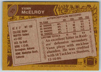1986 Topps Vann McElroy #75