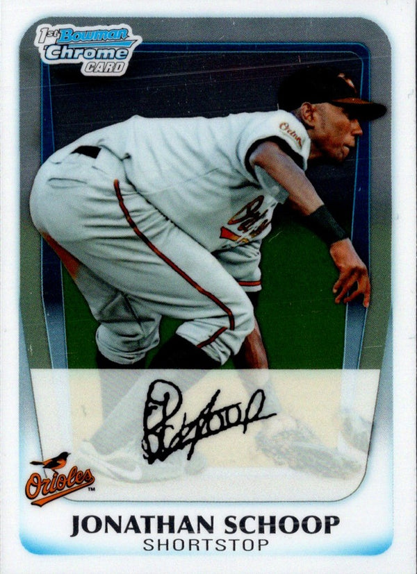 2011 Bowman Chrome Prospects Jonathan Schoop #BCP25