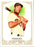 2012 Topps Allen & Ginter Tsuyoshi Nishioka #147