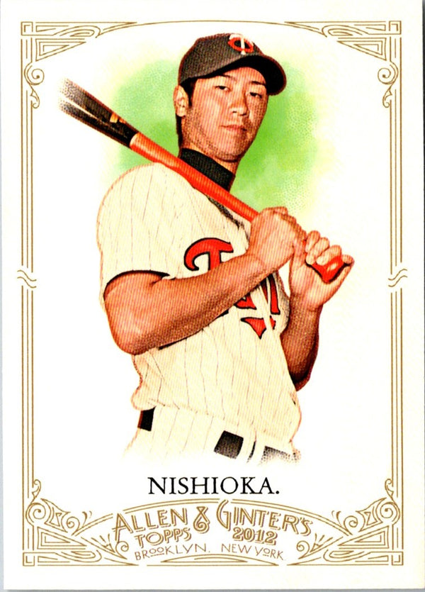 2012 Topps Allen & Ginter Tsuyoshi Nishioka #147