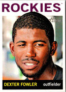 2013 Topps Heritage Dexter Fowler