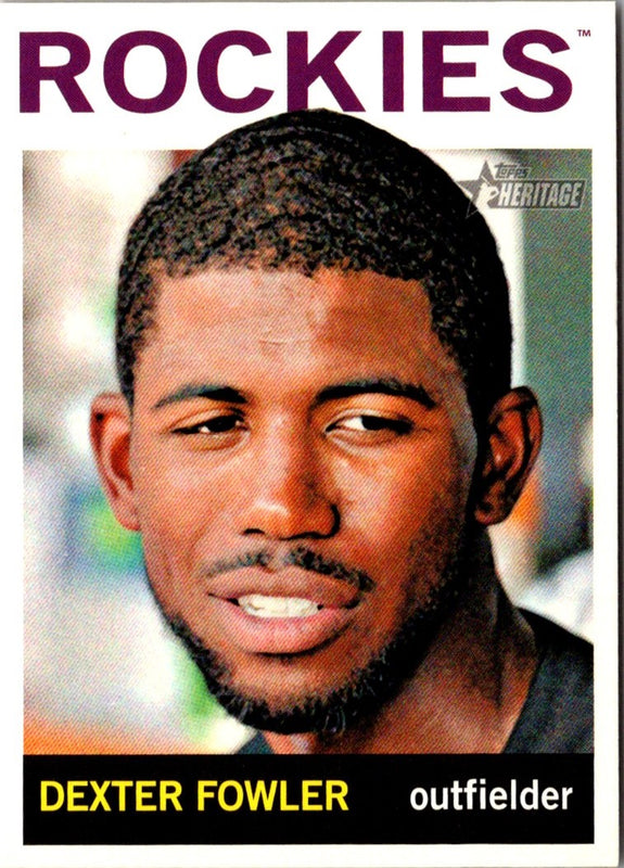 2013 Topps Heritage Dexter Fowler #164