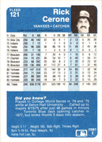 1984 Fleer Rick Cerone #121