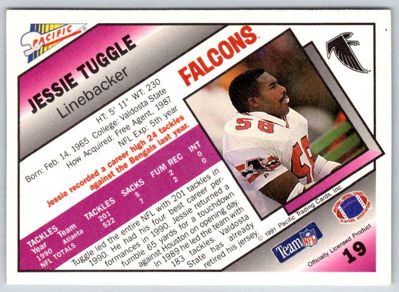 1991 Pacific Jessie Tuggle