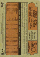 2021 Topps Heritage Pablo Lopez #385