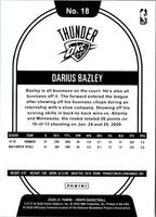 2019 Hoops Darius Bazley #249 Rookie