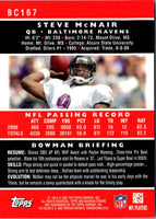 2007 Bowman Chrome Steve McNair #BC167