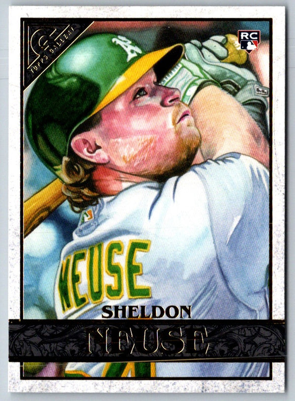 2020 Topps Gallery Sheldon Neuse #121 Rookie